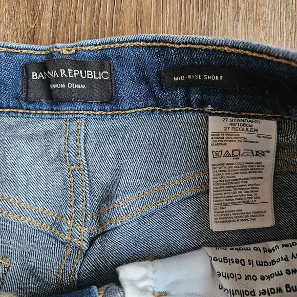 Banana Republic Women's denim shorts size 27 - Picture 2 of 4